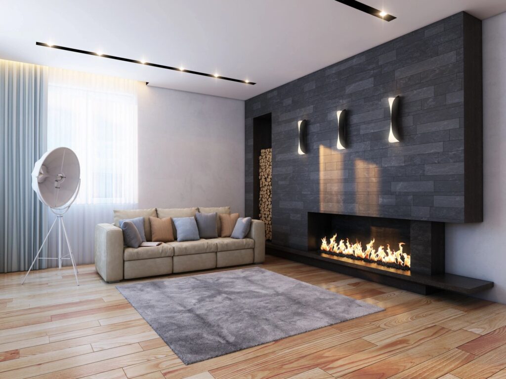 living room fire place home living room with fireplace